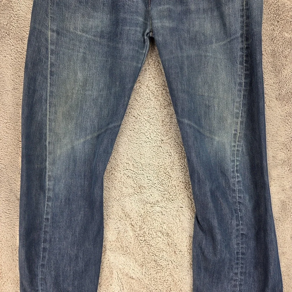 Vintage Levis Engineered Jeans Mens 33x32 Blue Medium Wash Twisted Button Fly